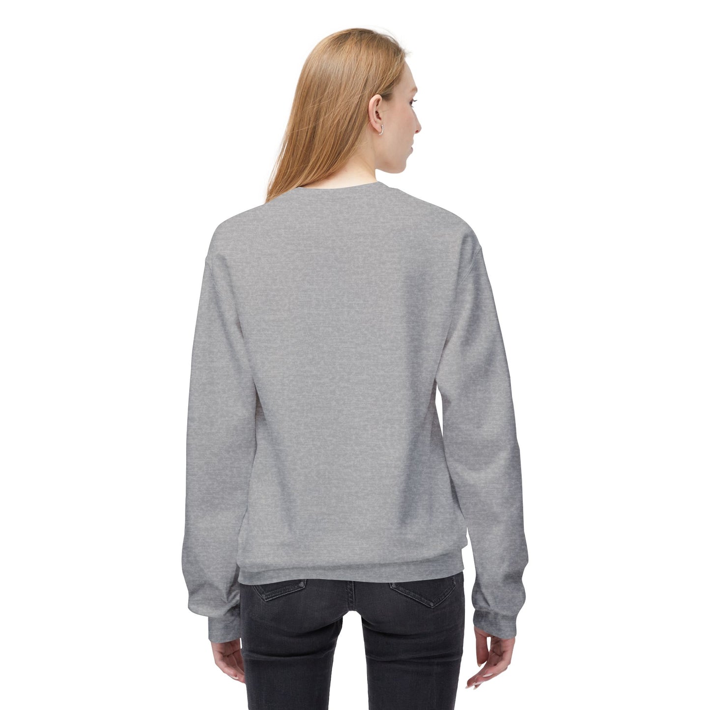 Unisex Midweight Softstyle Fleece Crewneck Sweatshirt, Karama 