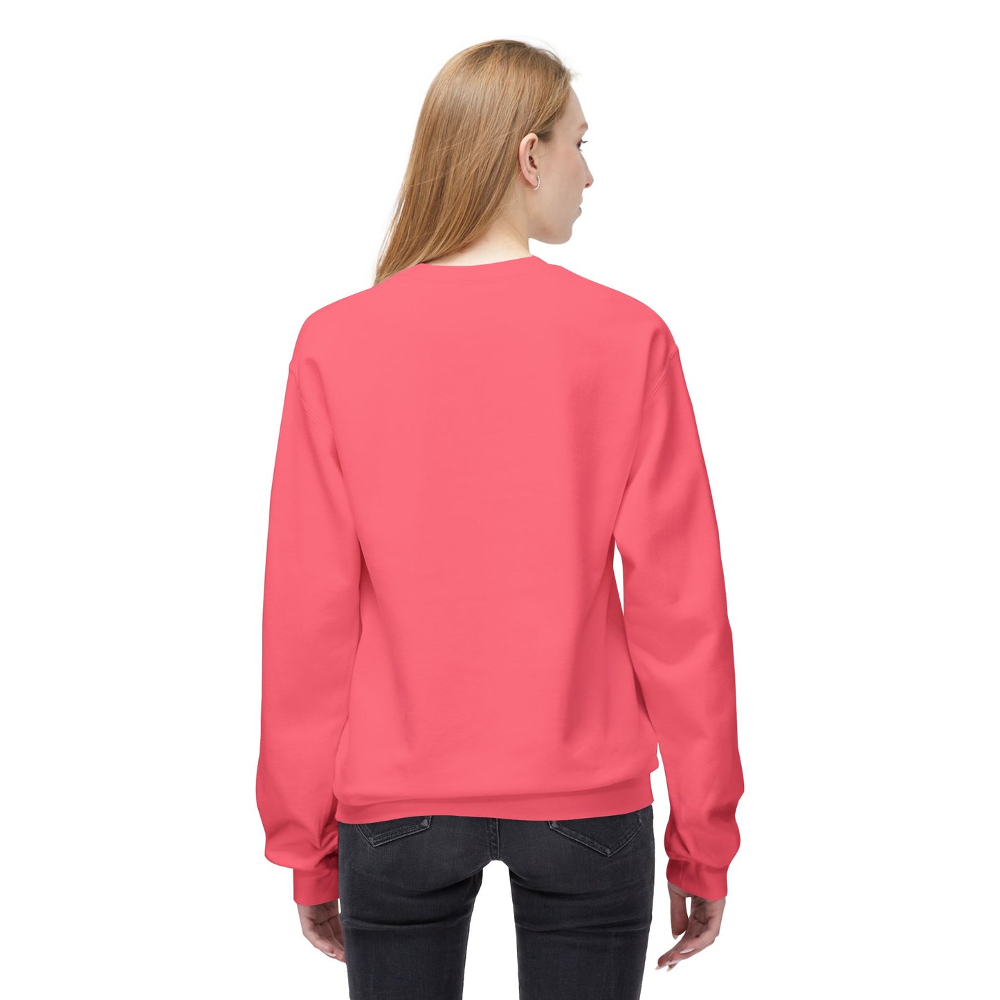 Unisex Midweight Softstyle Fleece Crewneck Sweatshirt, Karama 