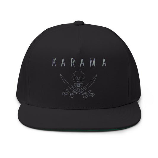 Scary Flat Bill Cap, Karama