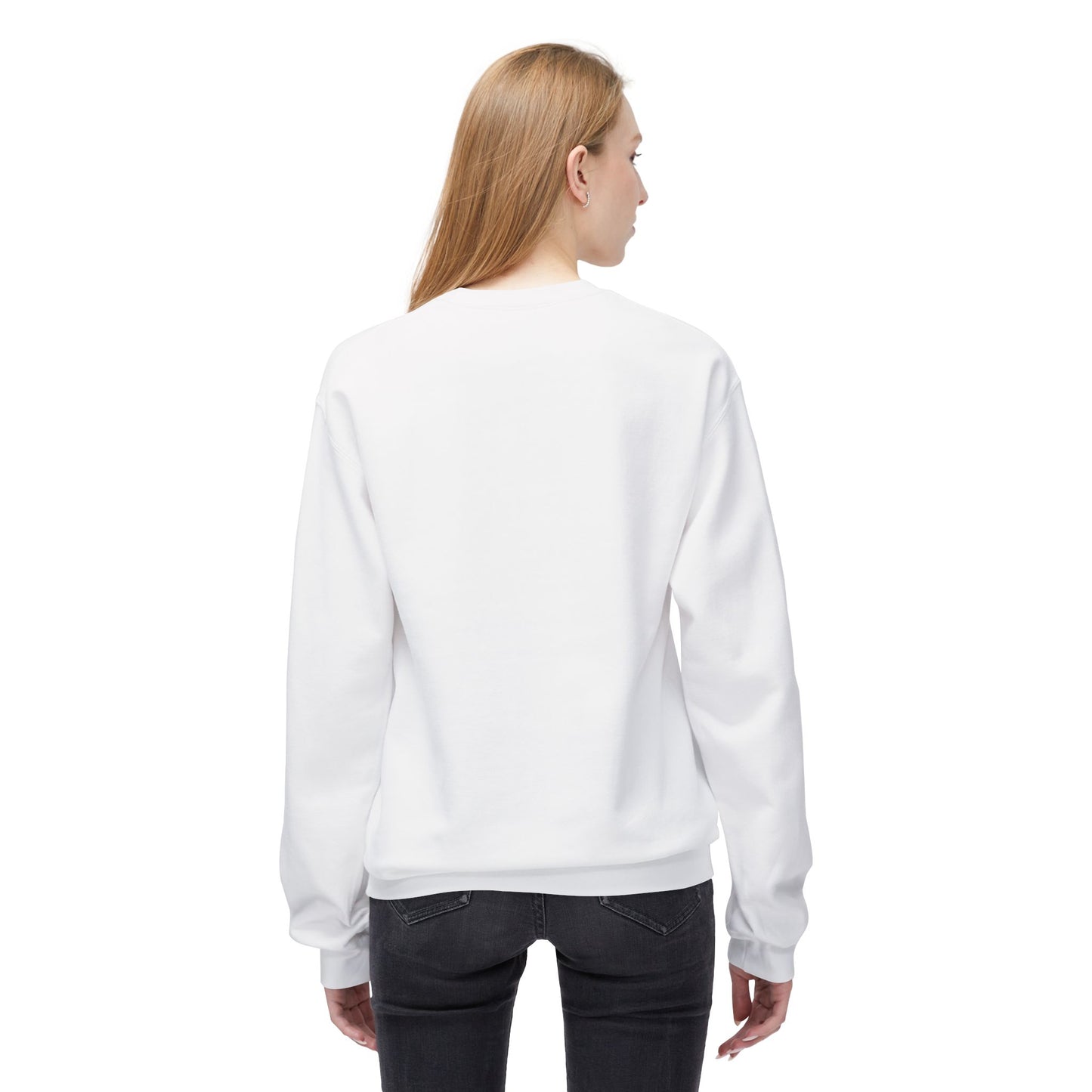 Unisex Midweight Softstyle Fleece Crewneck Sweatshirt, Karama 